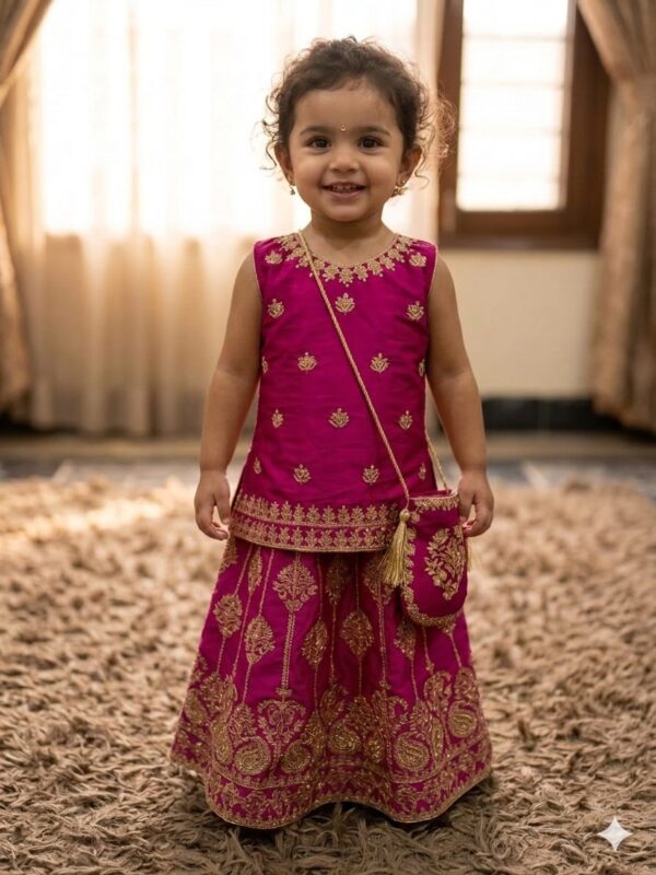 2piece (Stitched) Lehenga kurti