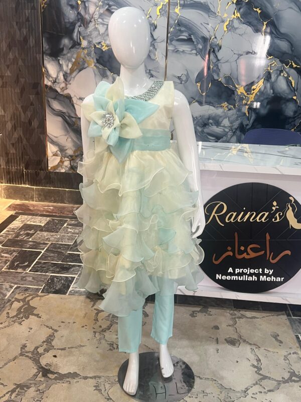 2piece frock (Stitched) for babies