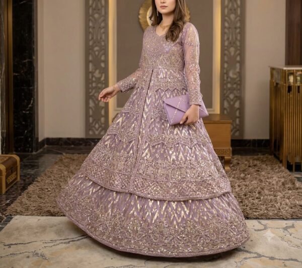3piece Frock (Stitched)
