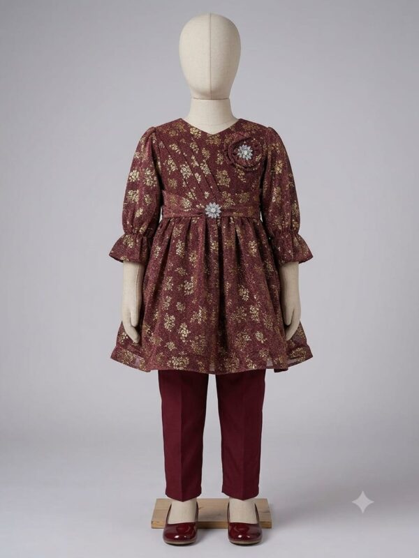 2piece frock (Stitched) For Babies
